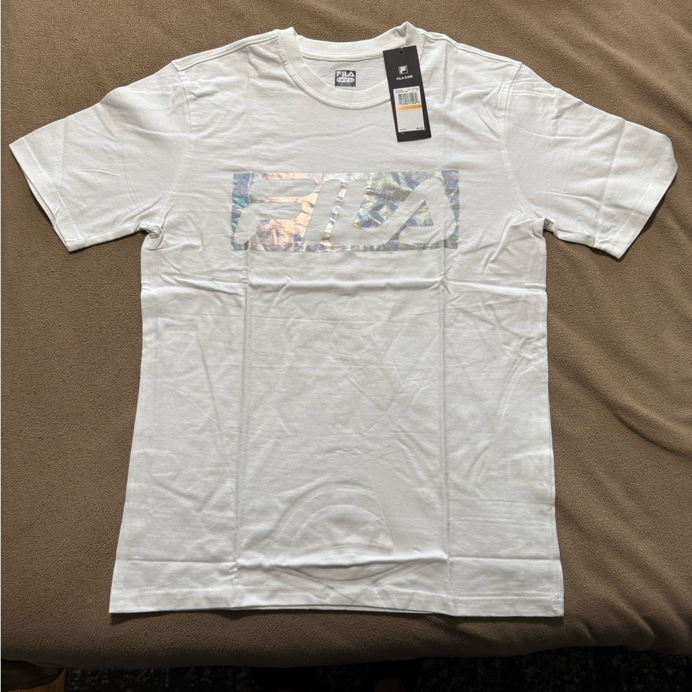 FILA Men’s Foil Box Print Tee